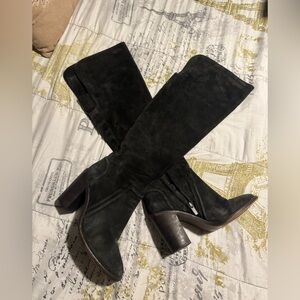 Vince Camuto Melaya Over the Knee Boot available In Grey.